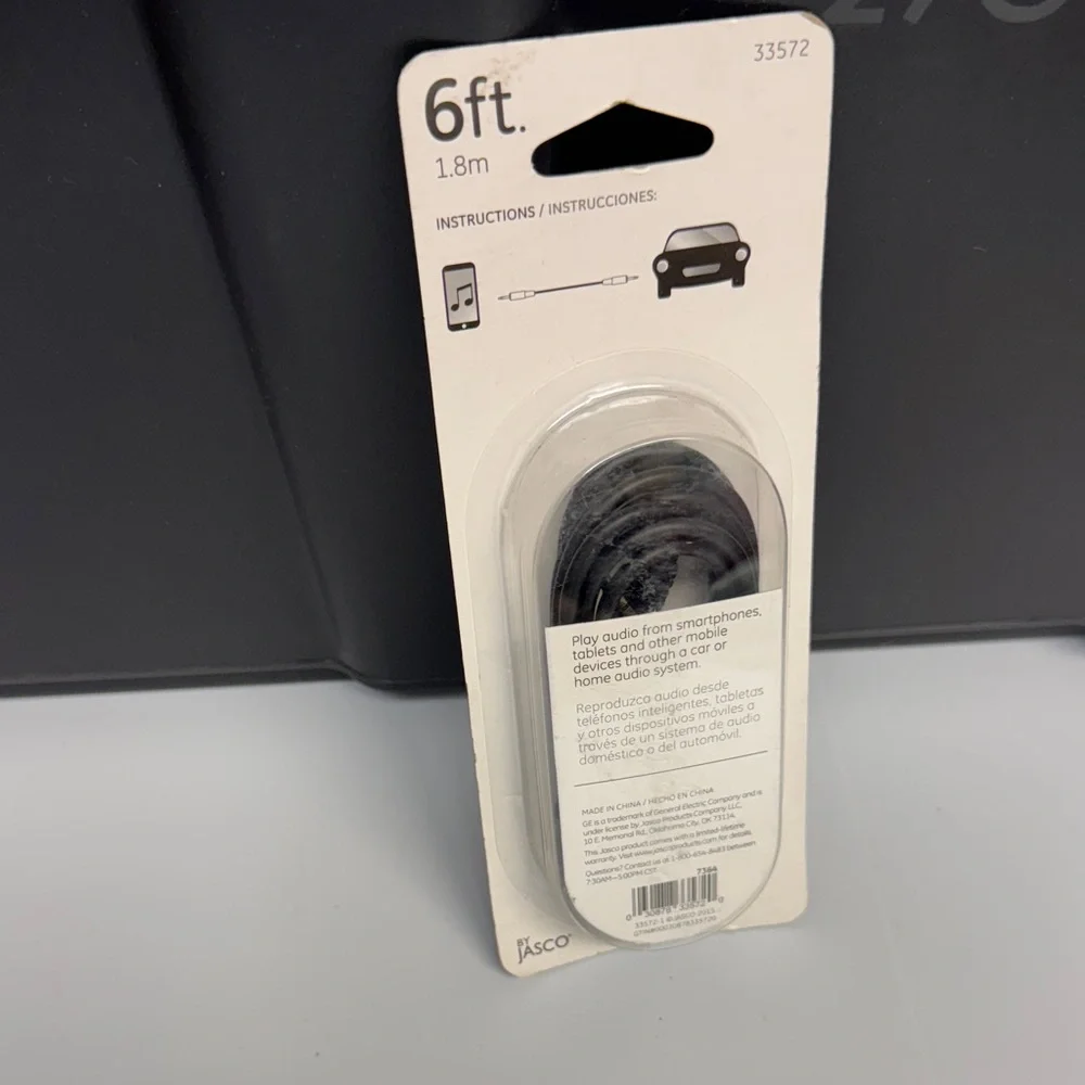 GE 3.5mm Audio Cable - Black